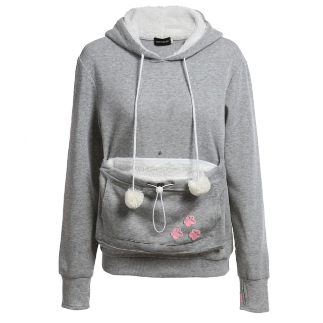 Mädchen Hoodie mit Bauchtasche