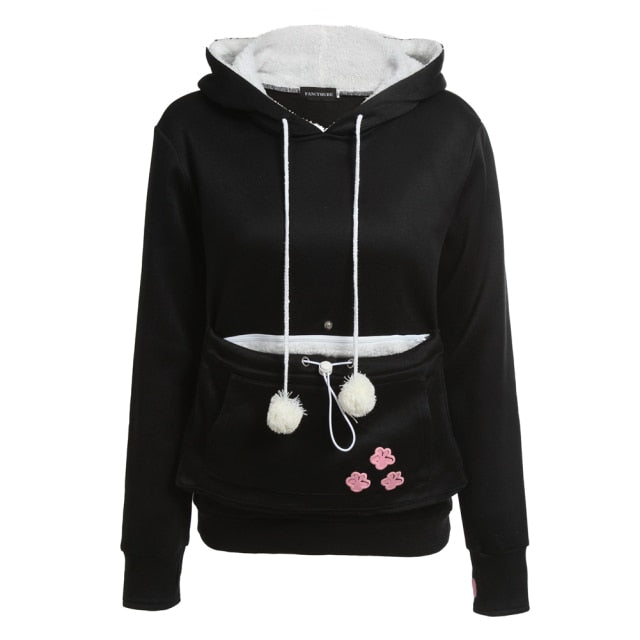 Mädchen Hoodie mit Bauchtasche