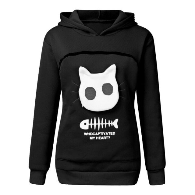 Mädchen Hoodie mit Bauchtasche