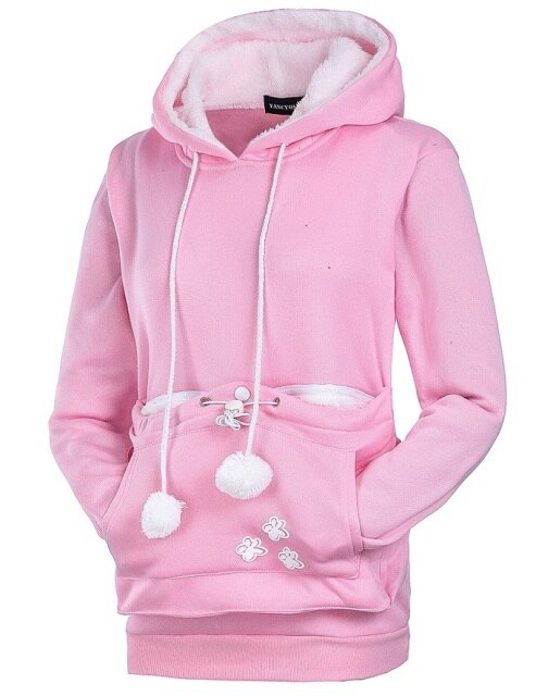 Mädchen Hoodie mit Bauchtasche