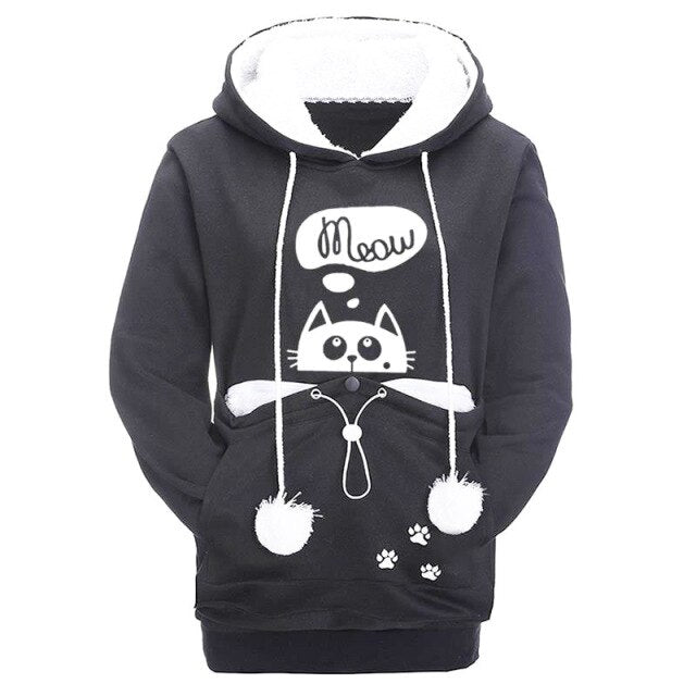 Mädchen Hoodie mit Bauchtasche