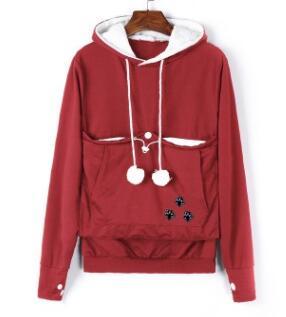 Mädchen Hoodie mit Bauchtasche