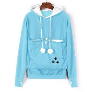 Mädchen Hoodie mit Bauchtasche