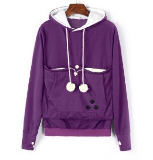 Mädchen Hoodie mit Bauchtasche